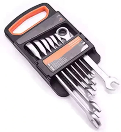 Kit de 7 clé à molette à double tête de 8 à 19 mm